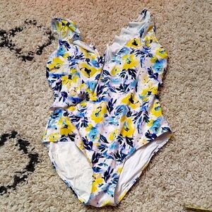 Floral One Piece Swimsuit NIPTUCK WOMEMS SWIMWEAR ONE-PIECE